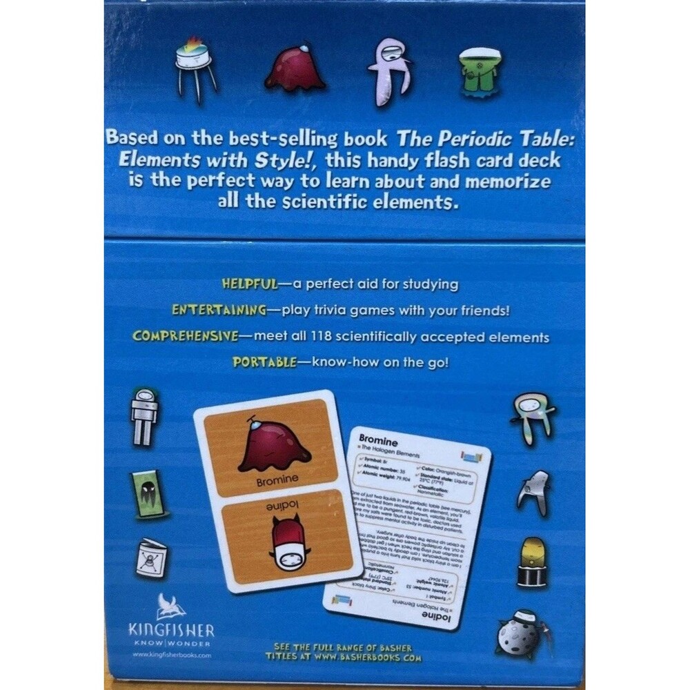 Basher Science Periodic Table Flash Cards - Picture 7 of 16